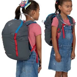 Osprey Hydrajet 12 Kids' Hiking Pack Tungsten Grey